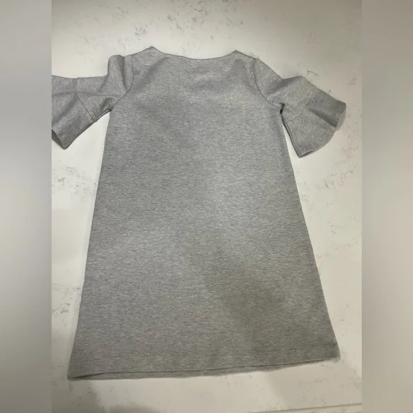 Ralph Lauren Gray Sheath Dress with Bell Sleeves - Picture 6 of 11